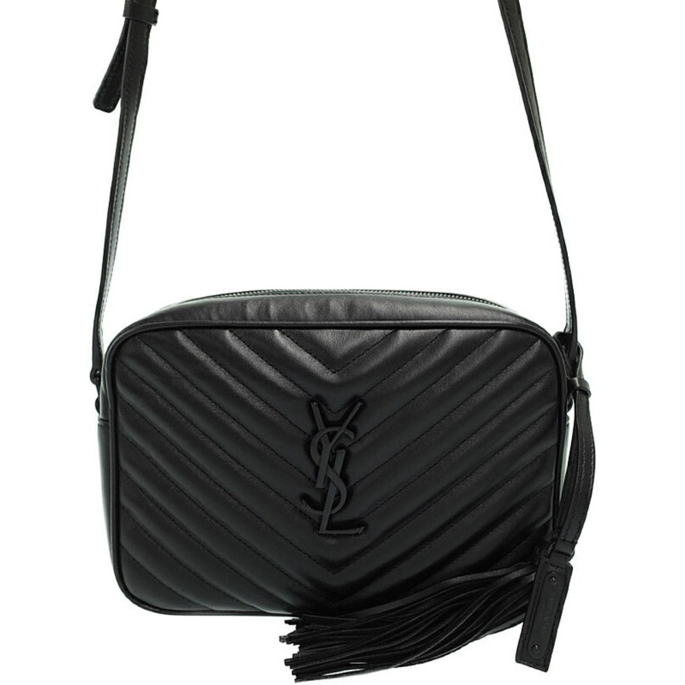 SAINT LAURENT Paris Fringe Saint Paris Lou Camera Bag Shoulder
